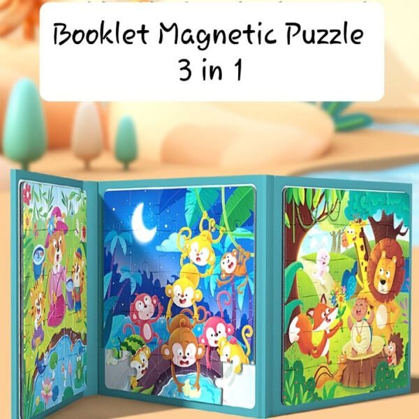 Buku Puzzle Magnet Gambar