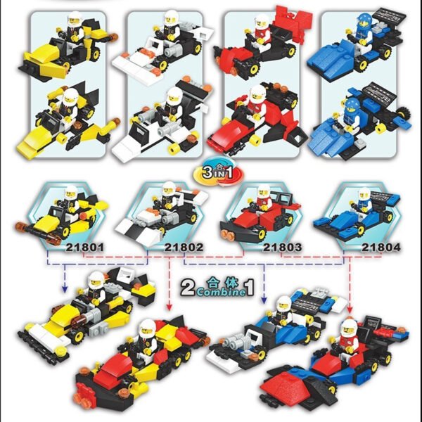 Mobil Puzzle 3 in 1 / 17 in 4 - Gambar 4